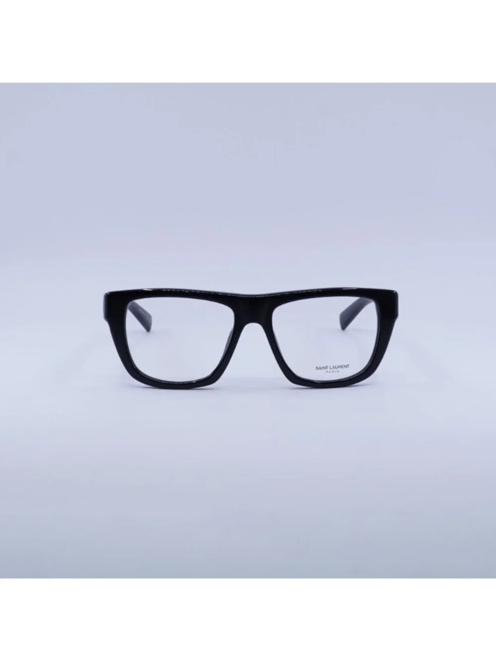 Saint Laurent SL714 001 Eyeglasses Black 55mm Square Frame